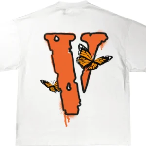 Vlone Butterfly White T-Shirt