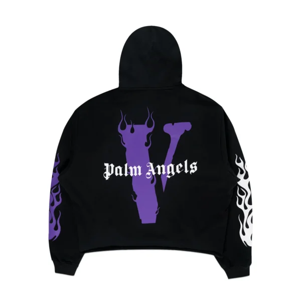 Vlone Palm Angels Logo printed Hoodie